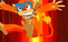 GIF animado (54072) Monferno giro fuego