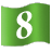 GIF animado (46257) Numero bandera