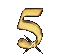 GIF animado (48314) Numero cinco