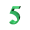 GIF animado (48335) Numero cinco