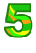 GIF animado (48339) Numero cinco