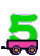GIF animado (48347) Numero cinco