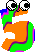 GIF animado (48348) Numero cinco