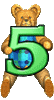 GIF animado (48352) Numero cinco