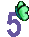 GIF animado (48357) Numero cinco
