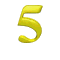 GIF animado (48389) Numero cinco