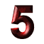 GIF animado (48412) Numero cinco
