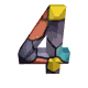 GIF animado (48437) Numero cuatro