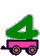 GIF animado (48459) Numero cuatro