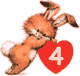 GIF animado (48477) Numero cuatro