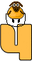 GIF animado (48479) Numero cuatro