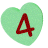 GIF animado (48494) Numero cuatro