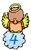 GIF animado (48505) Numero cuatro
