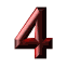 GIF animado (48521) Numero cuatro
