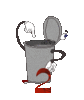 GIF animado (46508) Numero cubo basura