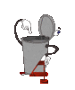 GIF animado (46510) Numero cubo basura