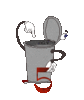 GIF animado (46511) Numero cubo basura