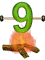 GIF animado (48662) Numero nueve