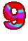 GIF animado (48673) Numero nueve