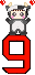 GIF animado (48690) Numero nueve