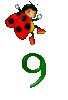 GIF animado (48709) Numero nueve