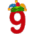 GIF animado (48729) Numero nueve