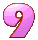GIF animado (48745) Numero nueve