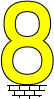GIF animado (48810) Numero ocho