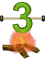 GIF animado (47407) Numero parrilla