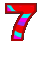 GIF animado (49001) Numero siete