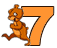 GIF animado (49017) Numero siete