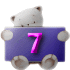 GIF animado (49020) Numero siete