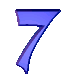 GIF animado (49075) Numero siete