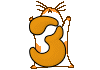 GIF animado (49125) Numero tres