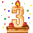 GIF animado (49160) Numero tres