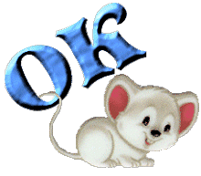 Imagen GIF de Ok raton animado