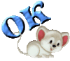 GIF animado (57318) Ok raton