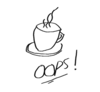 GIF animado (57347) Oops cafe