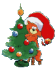 GIF animado (57769) Oso navidad