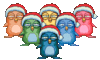 GIF animado (57796) Pajaros navidad