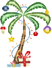 GIF animado (58295) Palmera navidena