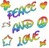GIF animado (57263) Paz amor