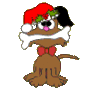 GIF animado (57803) Perro navidad