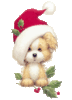 GIF animado (57805) Perro navidad