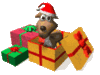 GIF animado (57806) Perro navidad