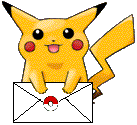 GIF animado (54288) Pikachu carta