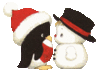 GIF animado (57831) Pinguino navidad