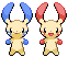 GIF animado (53410) Plusle minun