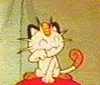 GIF animado (54202) Pokemon meowth