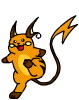 GIF animado (53429) Pokemon raichu